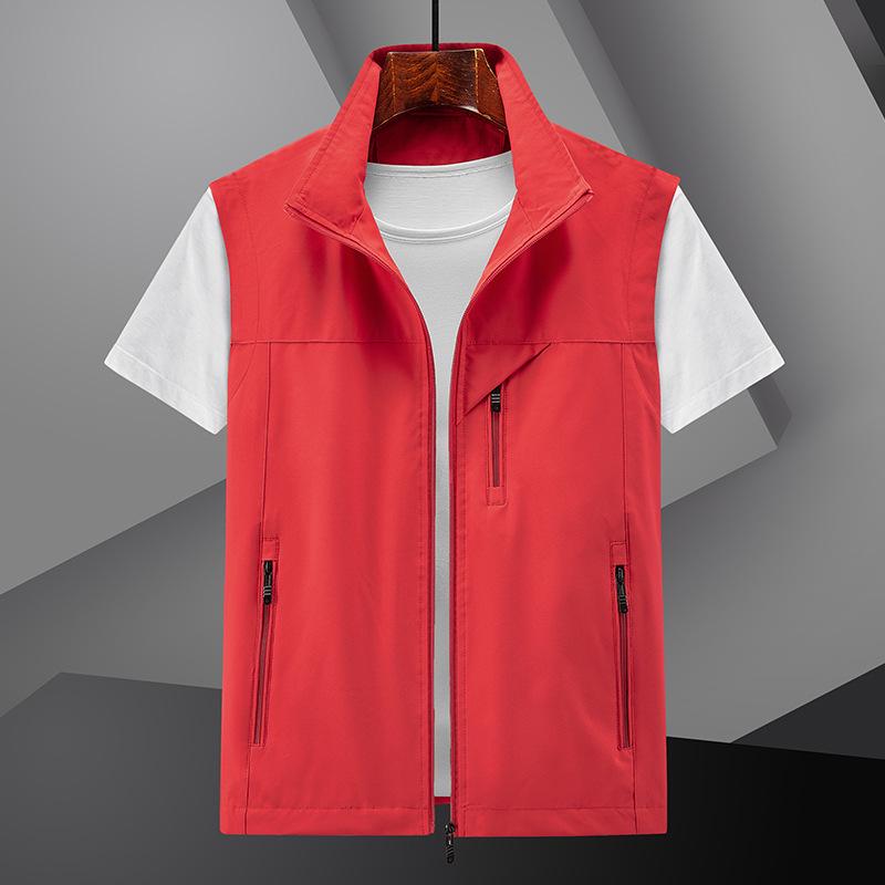 Men's Large Multi-Pocket Outdoor Fishing Work Vest - Suitable for Youth and Middle-Aged Men