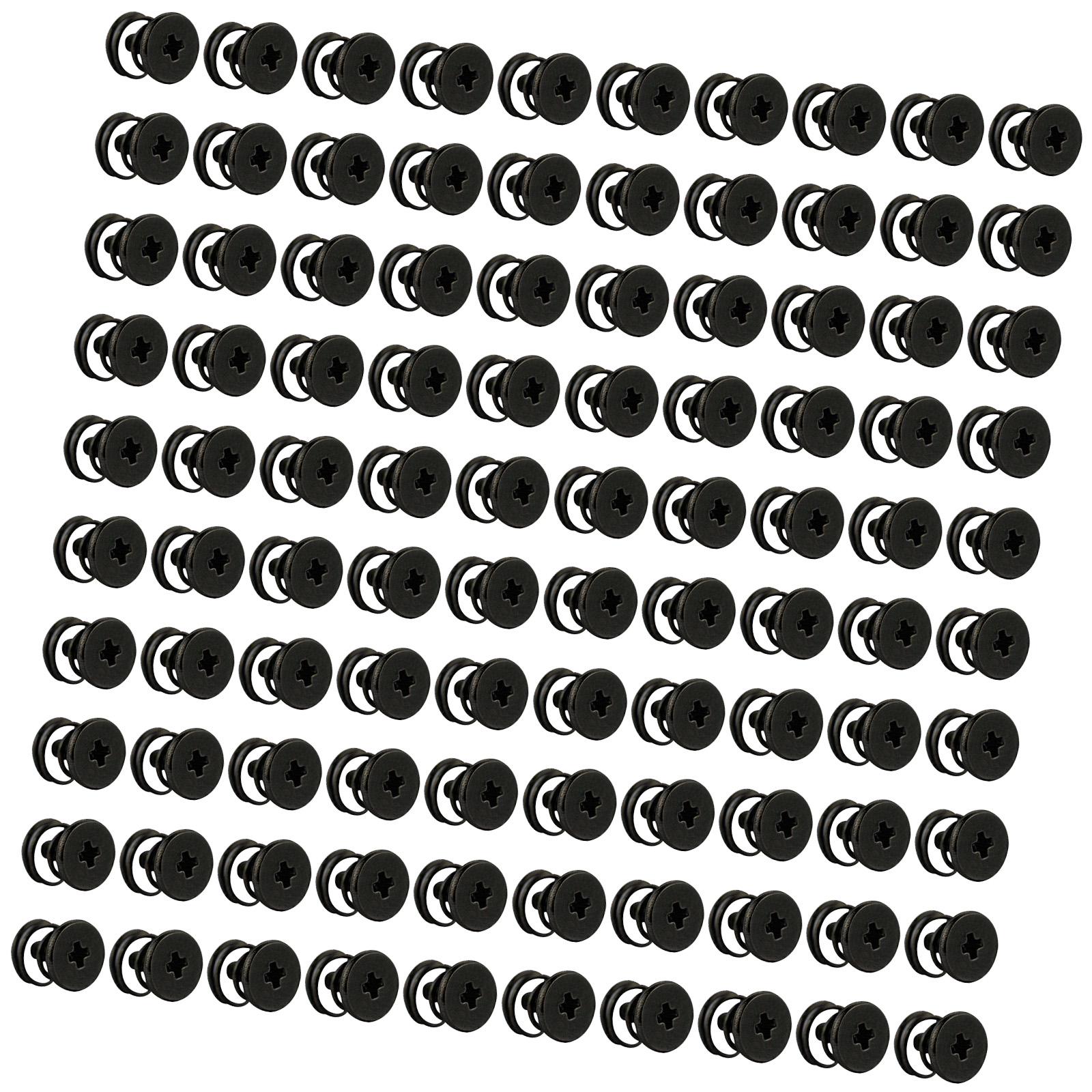 

100pcs Multipurpose Screws for GPU Backplate Secure Easy Installation and Improved Heat Management Practical Tool