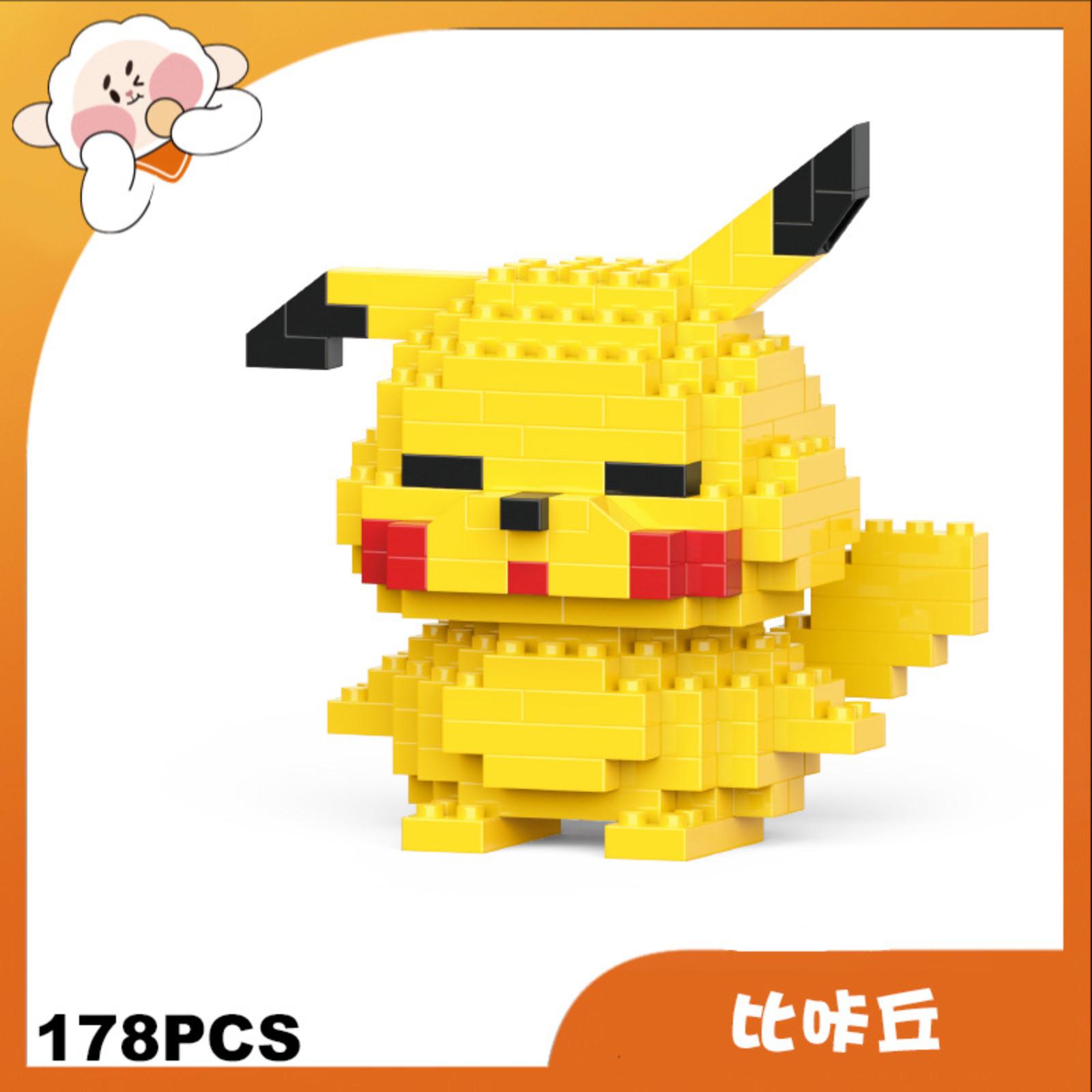 

Educational Building Blocks Toy Set Compatible with Popular Construction Bricks Includes Cartoon Character Figures for Creative Assembly and Display One Size белый