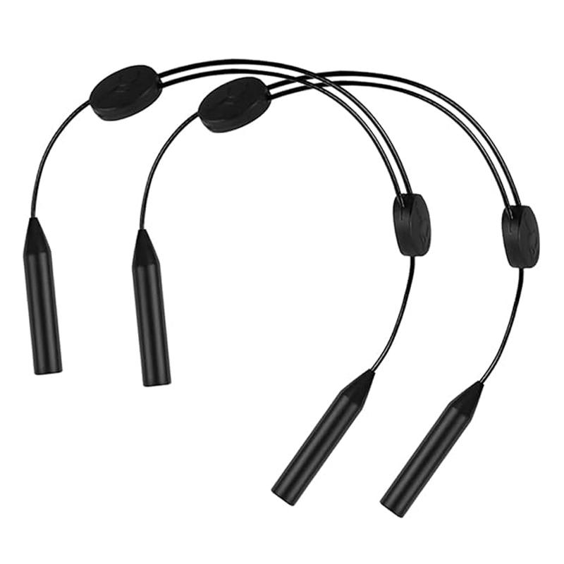 

2/5pcs Universal Adjustable Eyewear Retainer Fit Sports Sunglasses Retainer Unisex Strap Safety Glasses Holder Large Round-Head
