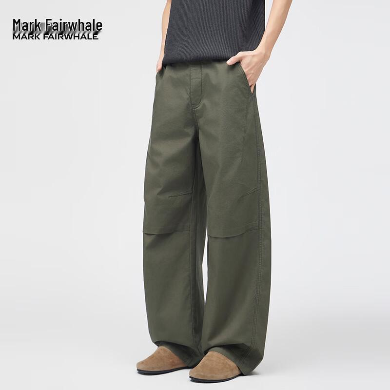 MARK FAIRWHALE Men s Loose Wide-Leg Jeans 3XL