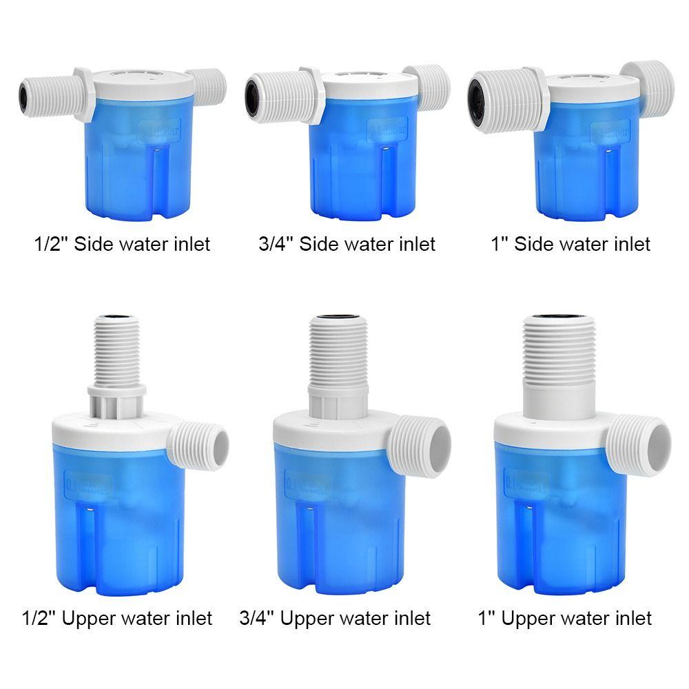 Durable Water Level Control Float Valve Practical 1/2'' 3/4'' 1'' Blue Floating Ball Valve Water Level Control Full Automatic