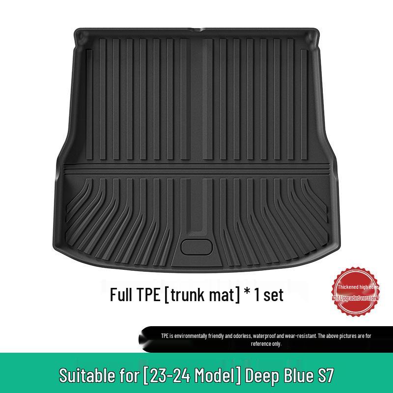 Floor Mats for 2024 Changan Deepal S7 RHD: TPE Mats, Trunk & Backrest Mats