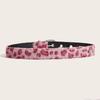 Versatile Jeans Accessories Pu Pin Buckle Waistband Plush Women Belt Fashion Trend Y2k Girls Girdle