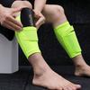 Fußball Schienbeinschoner mit hoher Elastizität und Tasche Fußball Schienbeinschoner Überzüge für Erwachsene Jugendliche Kinder
