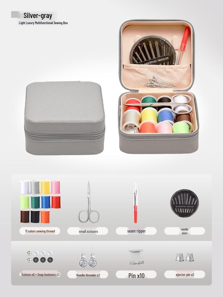 High-Quality Portable Needle & Thread Sewing Kit: Practical Mini Set for Home or Dormitory Mending