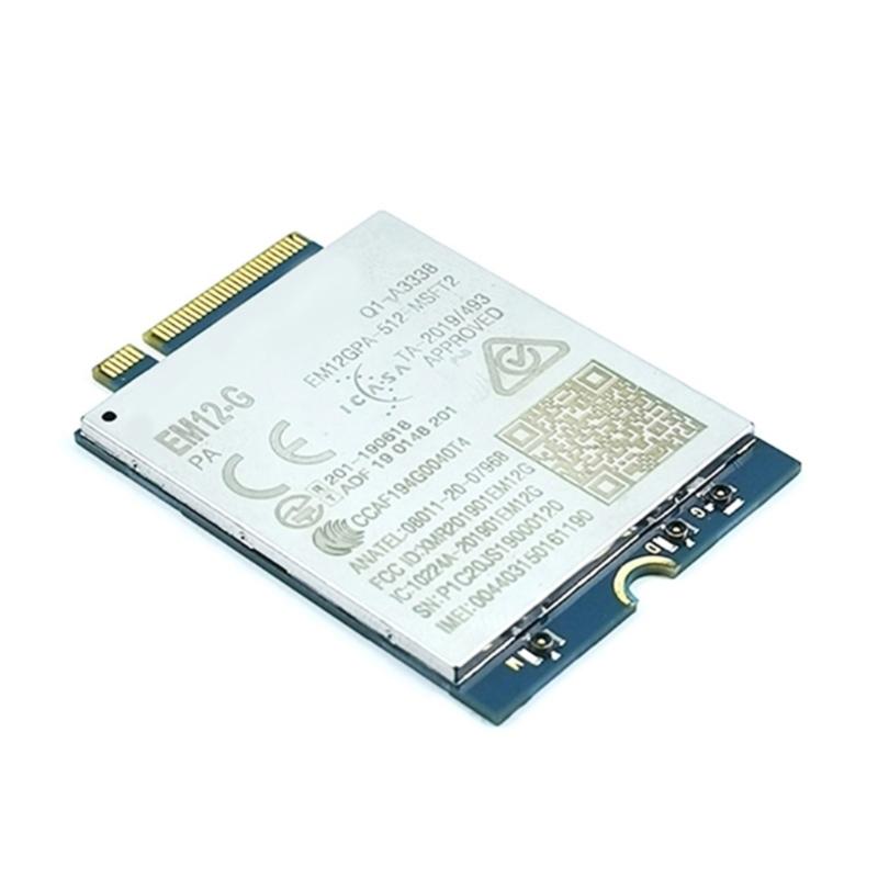 EM12G Cat12 4G Module EM12G 600Mbps Downlink 150Mbps Uplinks Data Rates 4G Module for Various Applications