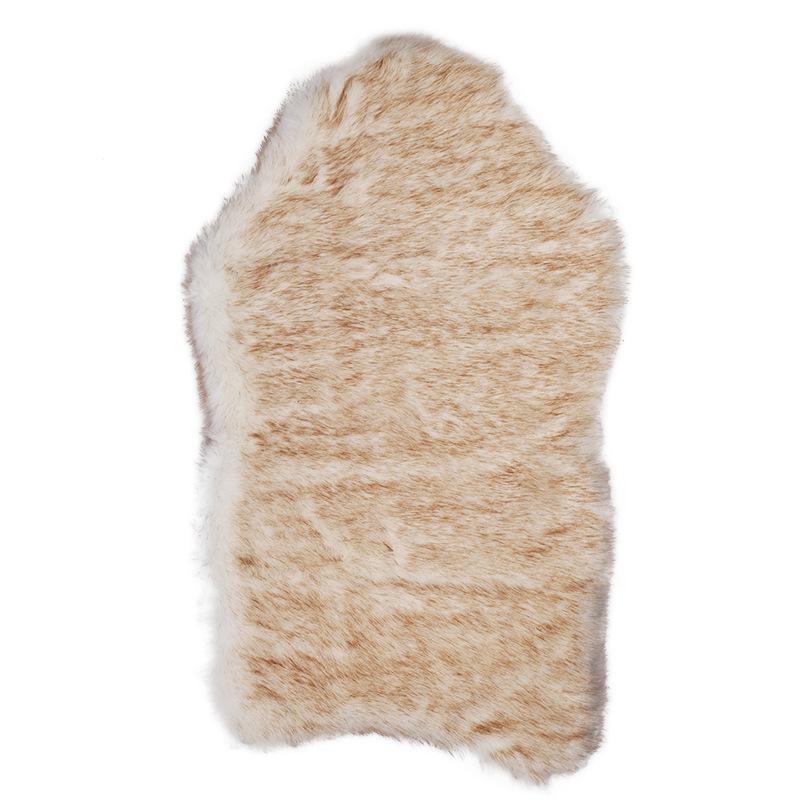 

Soft Faux Fur Pet Mat Warm Plush Pet Bed Pad for Large Medium Small Dogs Cats Home Sofa Floor Comfortable Sleeping Cushion S бежевый