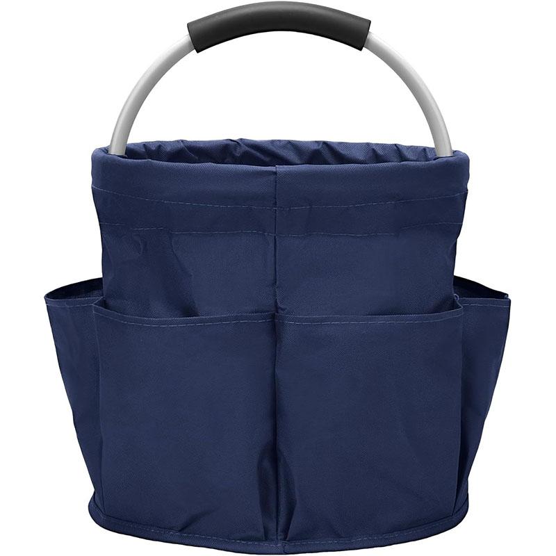 17L Folding Basket with Handle Collapsible Garden Tool Tote Storage Bag Portable Picnic Baskets Outdoor Beach Baskets JT581