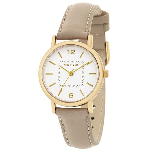 

[Sun Flame Co., Ltd.] Sun Flame MJL-B31-MO Women s Beige Watch