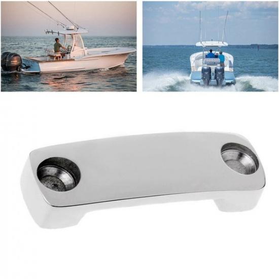 4 Pcs 316 Stainless Steel Boat Deck Fitting Parts Rope Tie Down Eye Strap Loop