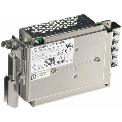 omron Switching Power Supply with Cover/DIN Rail Mounting Type Capacity 15W Output DC5V (Official Product Model Number: S8FS-G01505CD)