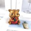 Silicone Soap Molds Squirrel Shaped Crafts Moulds Silicone Scented Candle Moulds