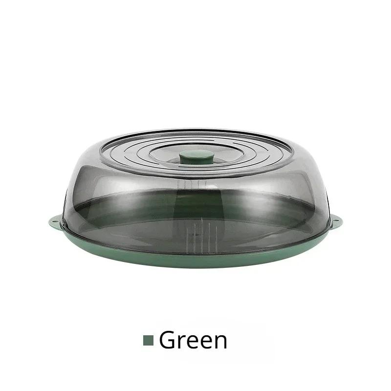 Household Food Insulation Cover Transparent Stackable Dust-Proof Insect Food Insulation Cover Kitchen Gadgets Reusable