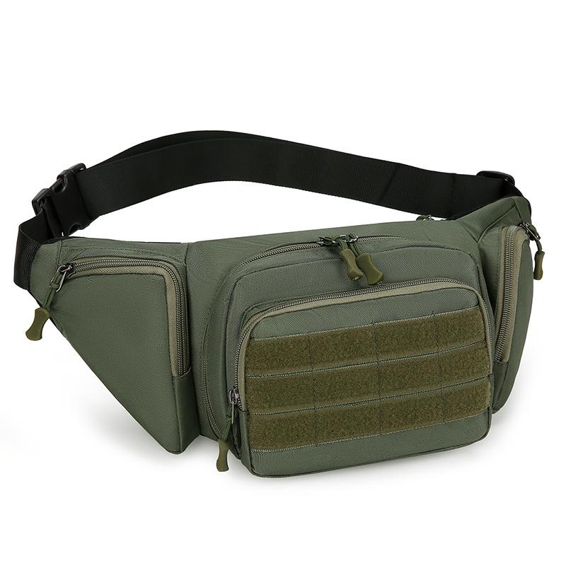 Tactical Multi function Waist Packs Fanny Bag For Men Nylon Shoulder Hiking Mobile Phone Bag Sports Roomy Casual Men Waist Bags