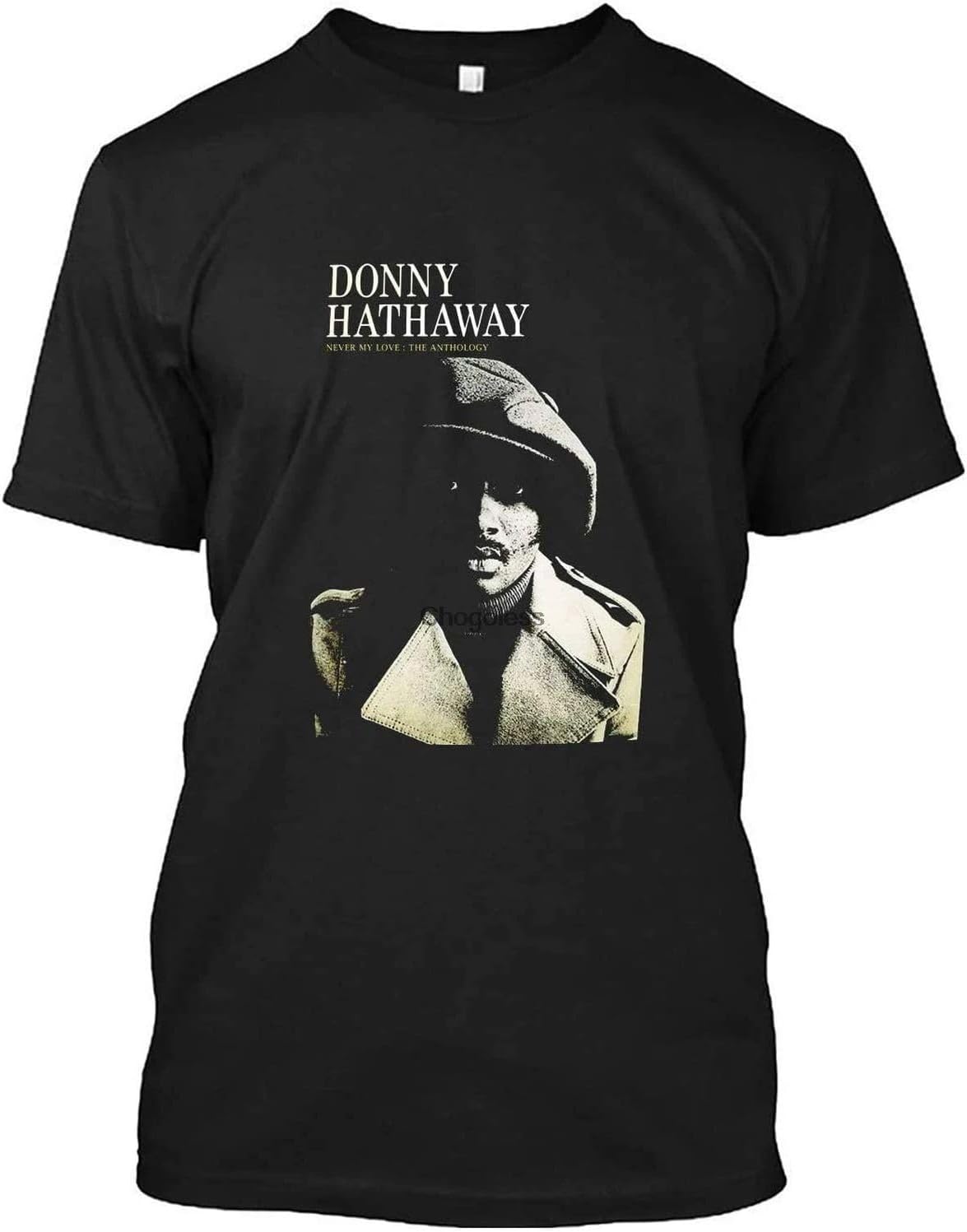 Fashion Casual T Shirt Donny Hathaway Unisex for Men Casual Short Sleeve XXL чёрный