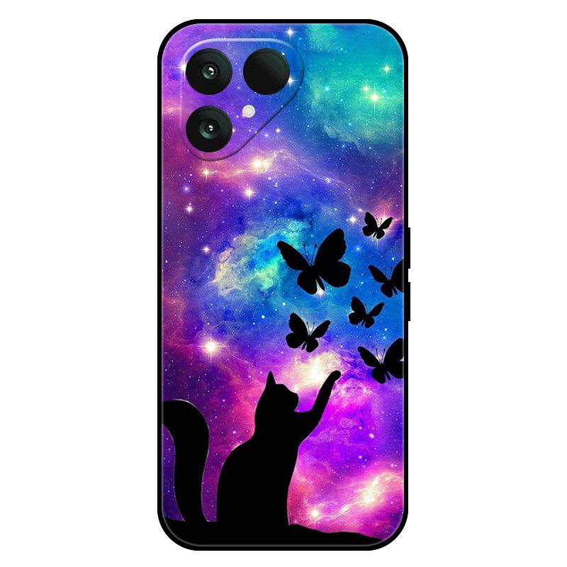 For FairPhone Gen. 6 Phone6 Case Luxury Silicone Starry Sky Painted Soft Bumper for Fairphone 6 Fairphone6 Phone Cover TPU Funda