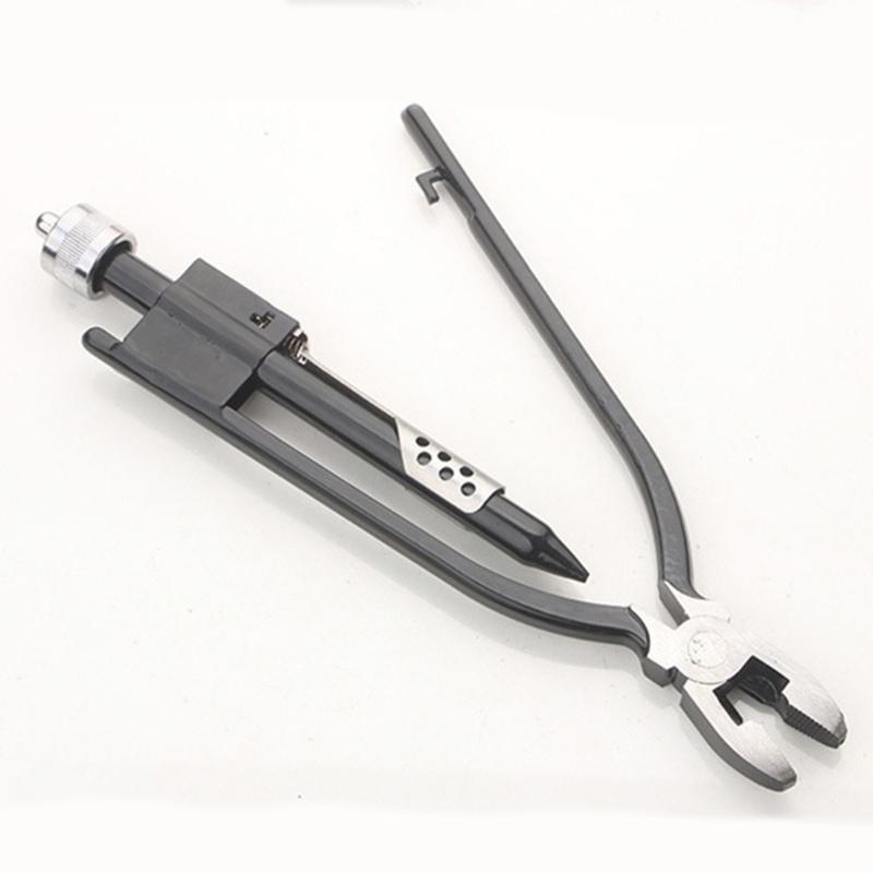 Ergonomic 9 Inch Carbon Steel Pliers Precisions Grip Twisting Plier for Motorcycle Maintenance & Metal Wire Twisting