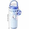 Leakproof Insulated Thermal Cup Floral Printing Vacuum Mug Stainless Steel Tumbler  for Lady Girls