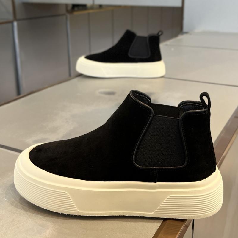 Men's shoes high top thick baseplate shoes