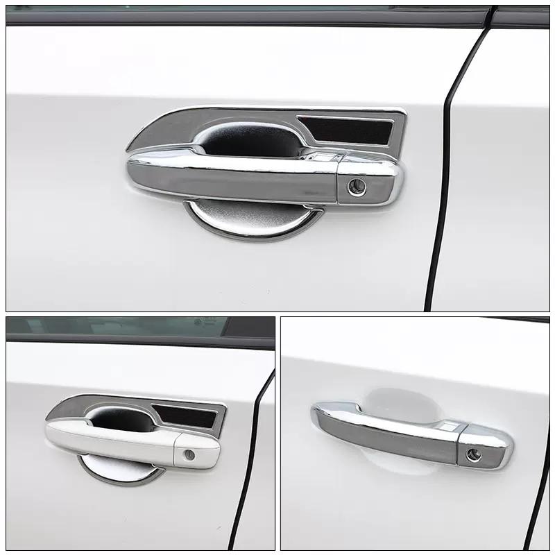 For Honda Accord X 10th 2018    2022 ABS Carbon Fiber Car Door Handle Bowl Cover Decoration Sticker Accessories