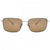 Chopard Polarized Brown Rectangular Unisex Sunglasses Schf84m E56p 59 Multi