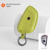 Sheepskin Car Key Case Bag For Bmw 1 5 6 7 Series G20 G30 G11 F15 F16 G01 G02 F48 X1 X4 X5 X6 X7 Keychain Accessories