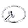 Stainless Steel Towel Ring Bathroom Round Wall-mounted Towel Household Rack Hanger LS