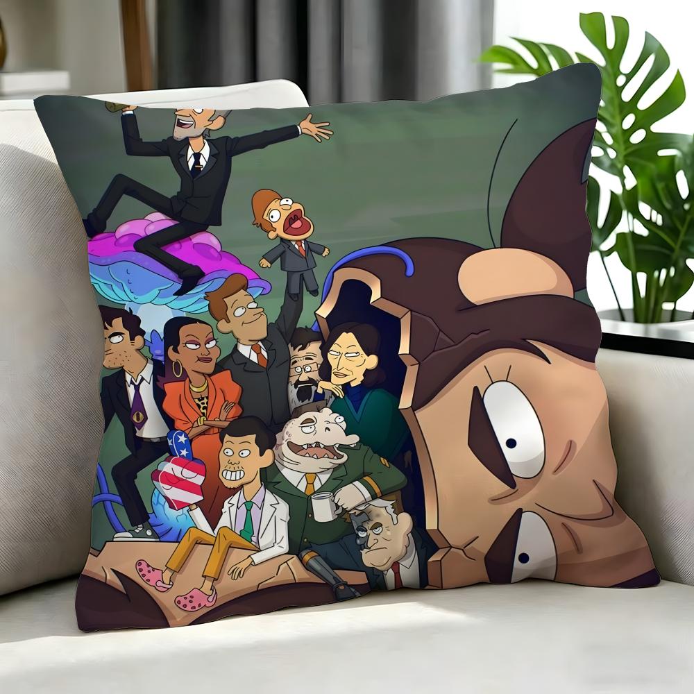 cartoon Inside Job Cushion Cover Cushion Cover Set Pcs x x x Pillowcase Decorative Sofa Home Decor