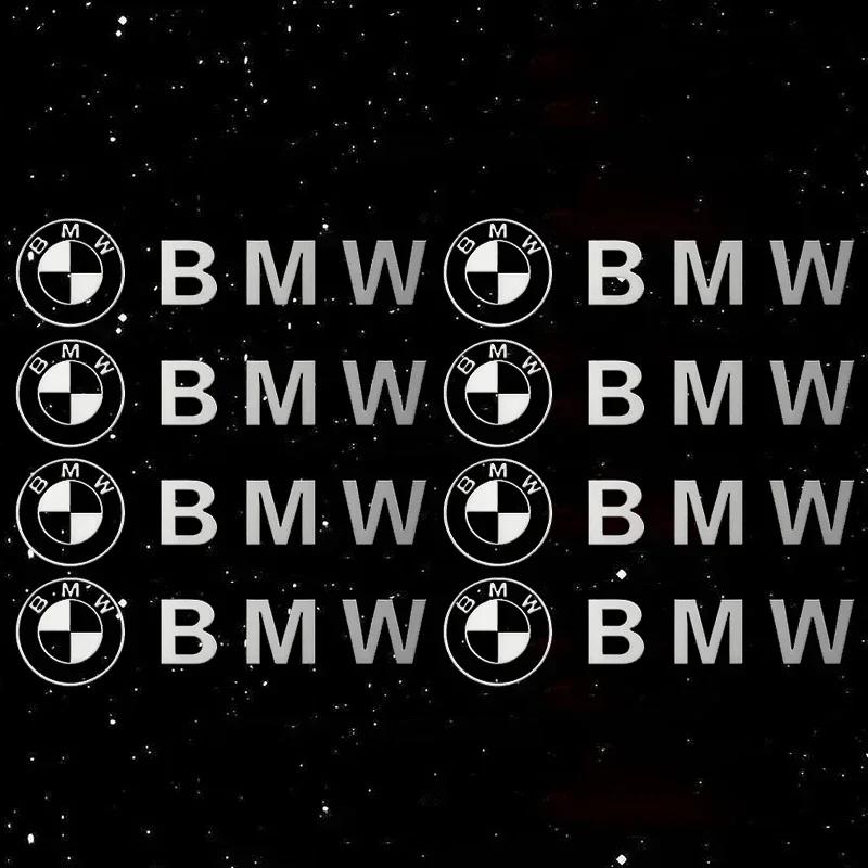 

-Car Metal Sticker 3D Auto Badge Interior Dekoration Decals For BMW E34 E36 E60 E90 E46 E39 E70 F10 F20 F30 X5 X6 X1 M3 M5 M6 X3