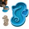 Reusable Ocean Themed Garden Art Mold 15.7" Silicone DIY Sea Theme Mould Decoration Concrete Stepping Stone Molds