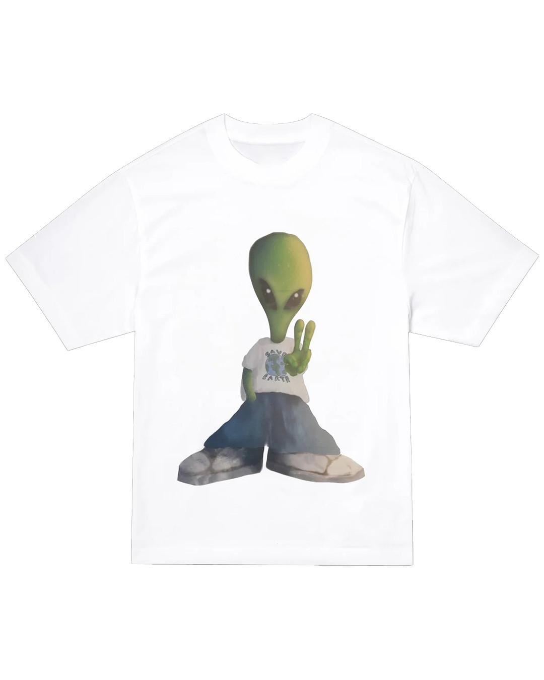 

Винтажная футболка Alien Old School Hip Hop для мужчин и женщин, размеры S-4XL S