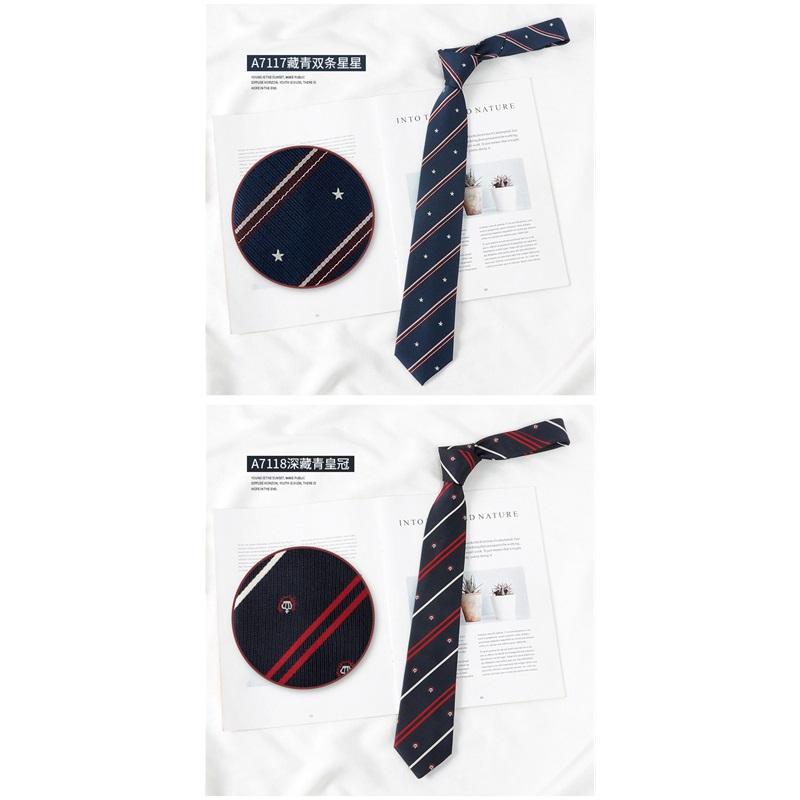 Korean Striped Hand Tie Jk College Style