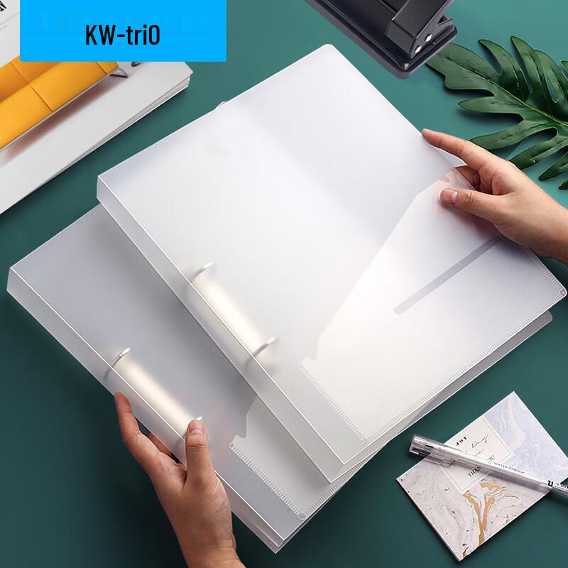 KedeYou Transparent A4 Loose-Leaf Folder Cover