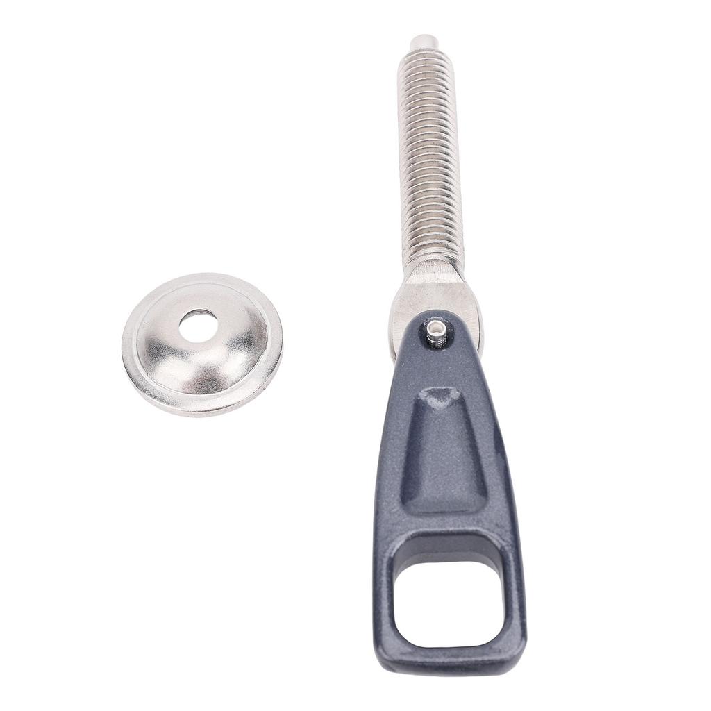 Transom Clamp Screw Handle Assembly 663 43118 01 4D Aluminum Alloy Stainless Steel Replacement for 40 Horsepower E40G