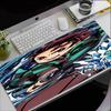 Demon Slayer Theme Mouse Pad, Non Slip Rubber Base, Multifunctional Office & Home Decor, Perfect for Workspace Personalization.