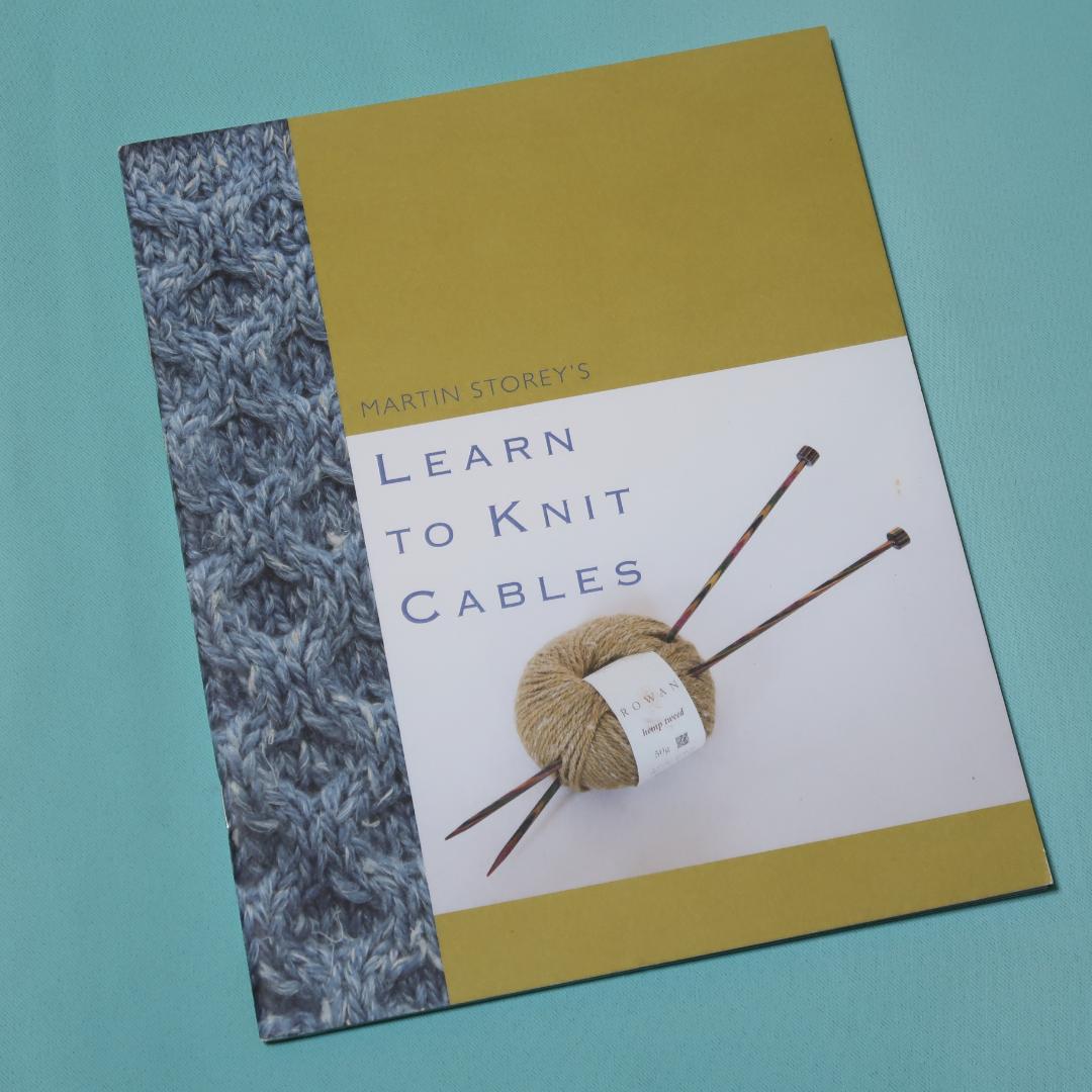 

[USED] Sale! Learn to Knit Cables Knit Textbook