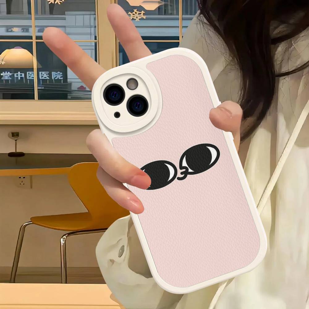 Ketnipz Cartoon Leather Phone Case For IPhone 16 15 14 13 12 11 Pro Max Plus Cover