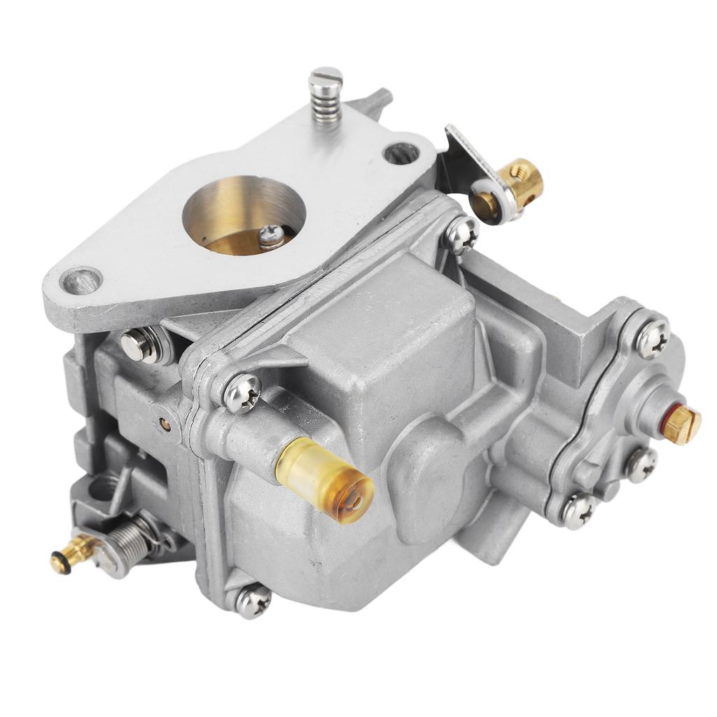 Outboard Engine Carburetor 66M 14301 10 Carburetor Replacement for 4 Stroke 15 Horsepower Outboard