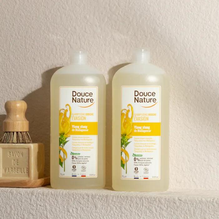 Organic Mildly Acidic Large Capacity Body Wash Ylang Ylang 1000ml Pregnant Women Body Wash