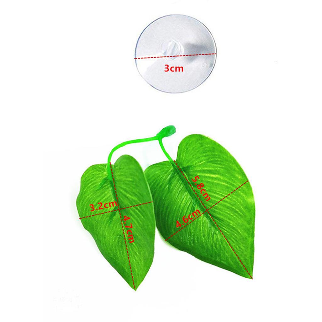Betta Fish Hammock Plastic Betta Leaf Pad Toy Aquarium Plants Accessories for Playing Hideout and Fish for Tank Decorati