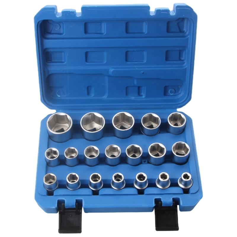

Professional Hexagonal Socket Spanner Wrench Sleeve Kit with Storage Case Suitable for Mechanics and DIYer Enthusiasts