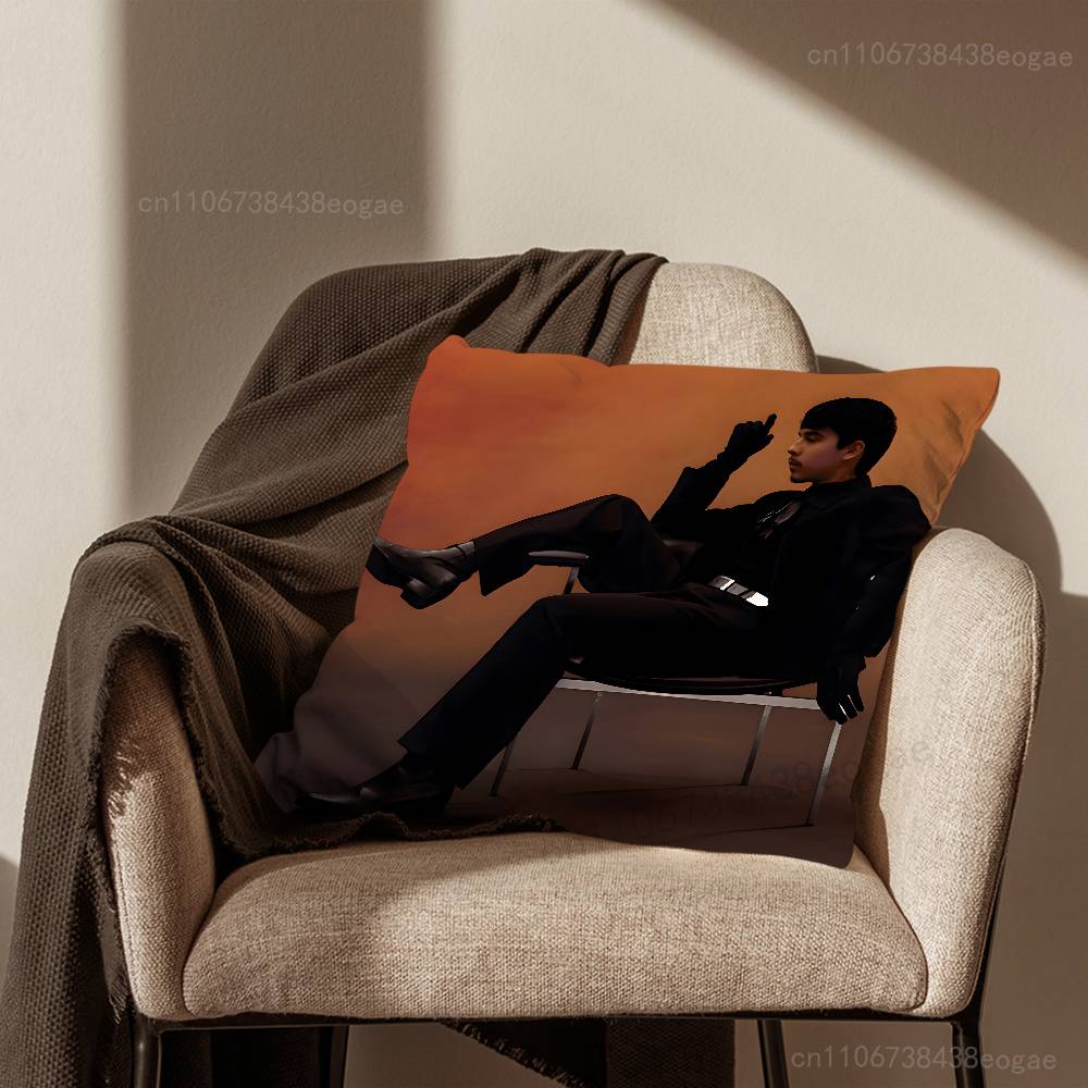 L-Ivan Cornejo-S Singer Throw Pillow Case For 45x45cm,55x55cm,30x30cm For Home Bedroom Decoration And Protector