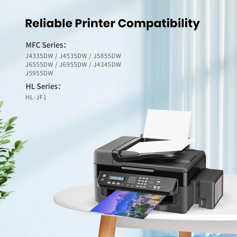 LC406 Ink Cartridges for Brother Printer for Brother LC406 Ink Cartridges LC406XL LC 406 XL Compatible with MFC-J4535DW MFC-J4335DW MFC-J5855DW