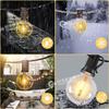 G40 Waterproof Outdoor LED String Lights for Holiday & Courtyard Decor