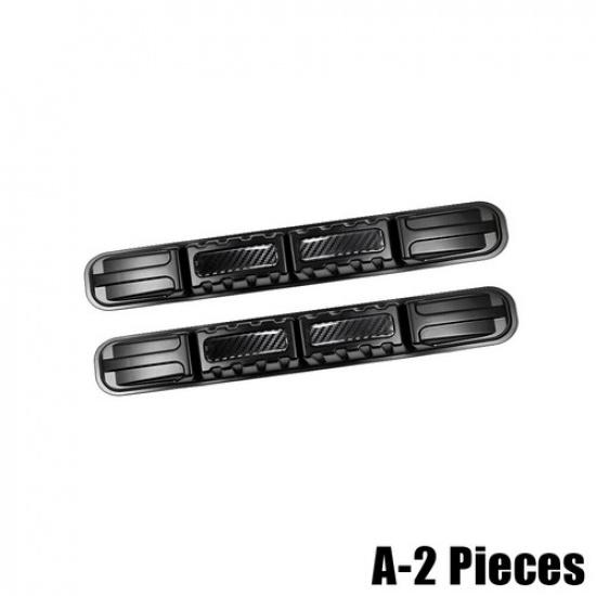 2Pcs Bumper Anti-collision Sticker Door Body Scratch Car Protective Tape Strips A