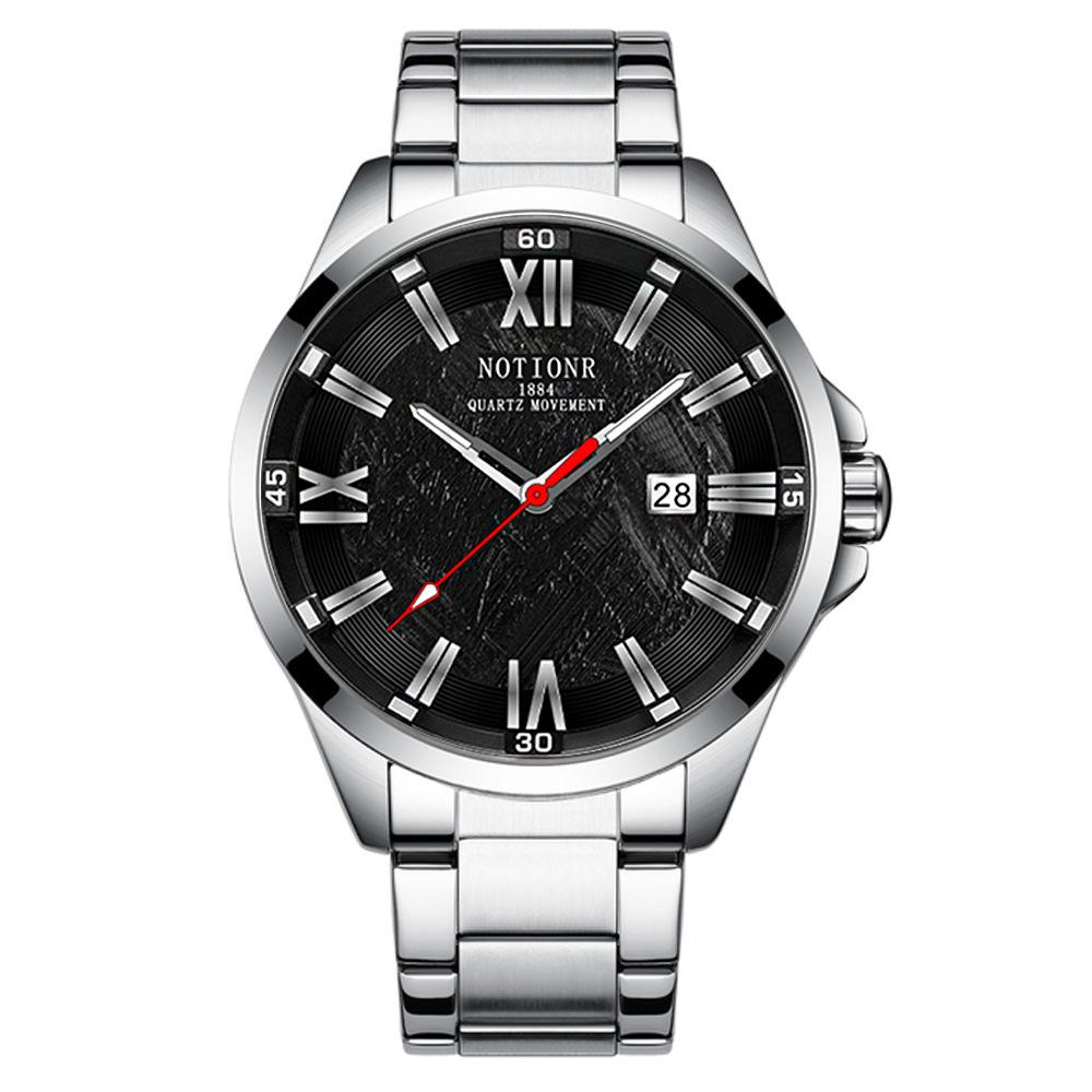 

Модний Простий Чоловічий Годинник Повсякденний Чоловічий Годинник Діловий Годинник Студентський Спортивний Годинник Кварцовий Годинник Годинник з Нержавіючої Сталі срібний