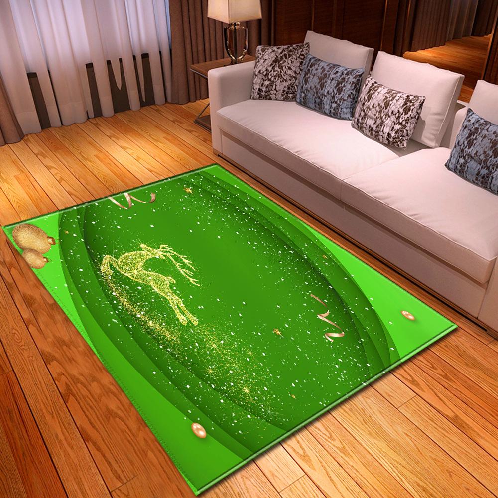 Christmas Living Room Floor Mat Bedroom Dining Room Carpet Carpet Doormat