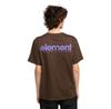 Element T-Shirt mit kurzen Ärmeln Einfaches Logo