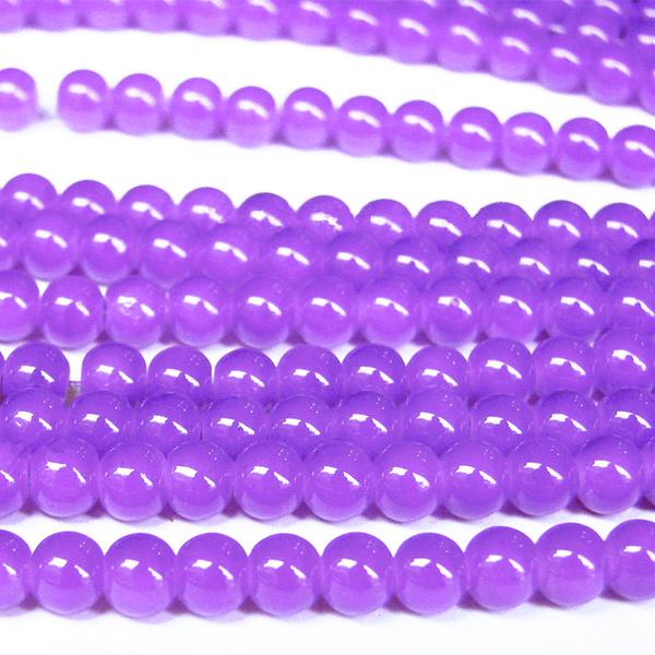 1000pcs 3x4mm Violet Multicolor Crystal Loose Bead